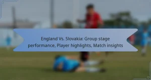 England Vs. Slovakia: Group stage performance, Player highlights, Match insights