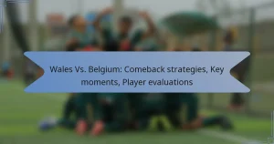 Wales Vs. Belgium: Comeback strategies, Key moments, Player evaluations